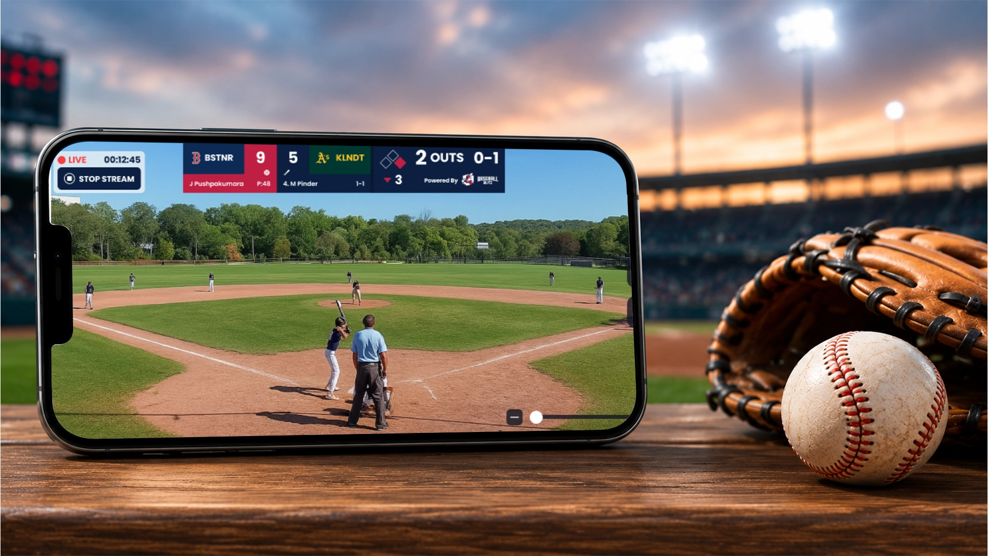 How to Live Stream a Game in the Baseball Blitz Mobile App